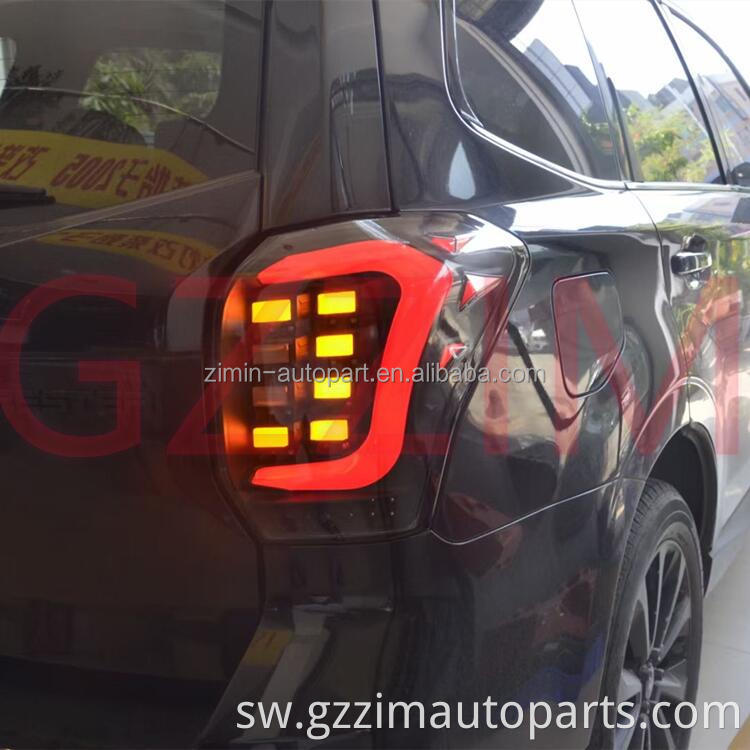 ABS Plastiki iliyoongozwa nyuma taa ya taa kwa Subaru Forester